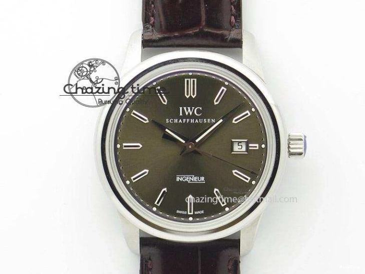 MIROTIME 0725 Pilot Chrono RG 3878 V6F Best Edition Gray Dial On Brown Leather Strap A Contemporary 7254